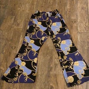 Printed Stretch Pants